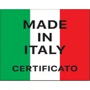 Simbolo Made in Italy con i colori della bandiera italiana
